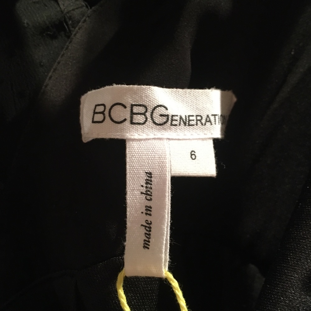 BCBGeneration Ruffle Front Cocktail Dress - Picture 5 of 7
